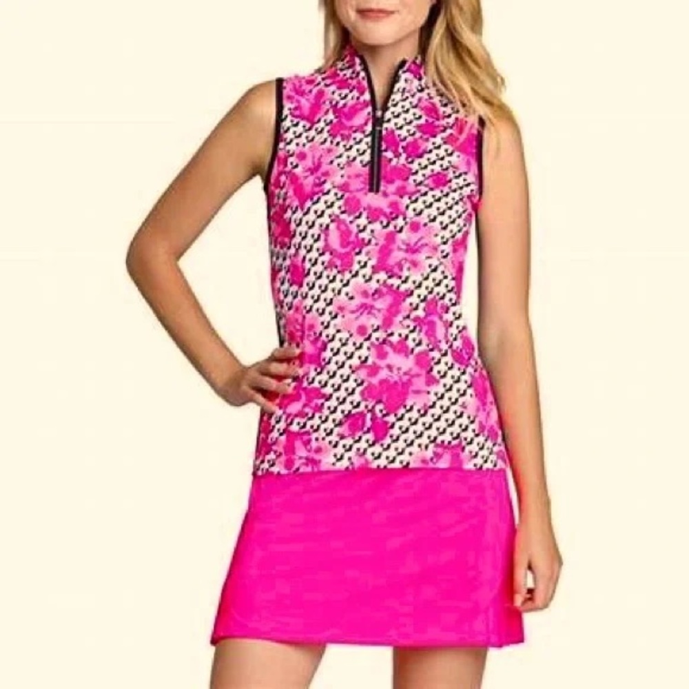 TAIL Women’s 1/4 zip Sleeveless top